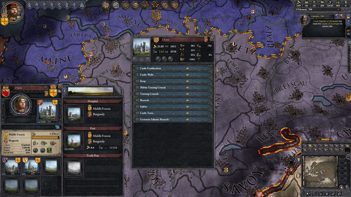 Crusader Kings II: Mroczne Wieki mod Build All, Upgrade All v.1.0.1.2