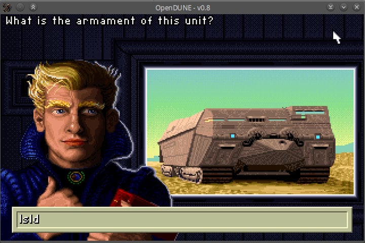 Dune II: Battle for Arrakis mod OpenDUNE v.0.9