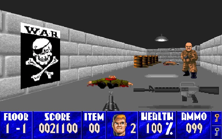 Wolfenstein 3D mod Amerika the Beautiful - ECWolf Port