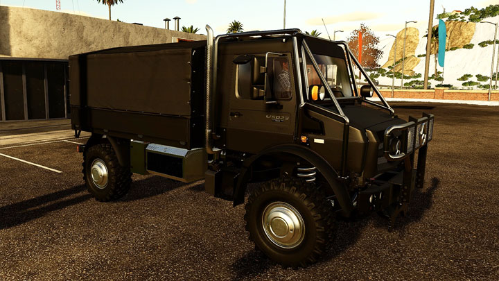 Farming Simulator 19 mod Mercedes-Benz Unimog U5023-30 201  v.1.0.0.2