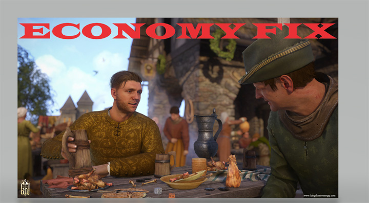 Kingdom Come: Deliverance mod Rebalanced Economy Overhaul Hardcore v.1.1