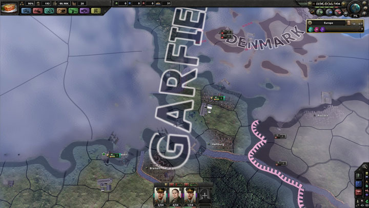 Hearts of Iron IV mod Garfield Mod for HoI4 v.31102020