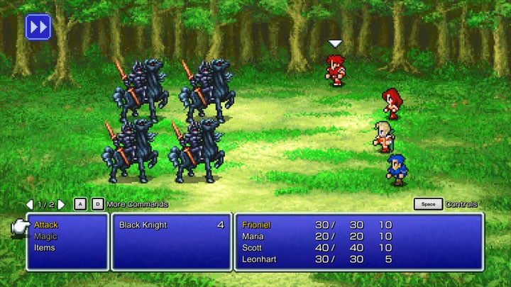 Final Fantasy Pixel Remaster mod FF2  Classic Appearance & Better Fonts Mod v.1.0