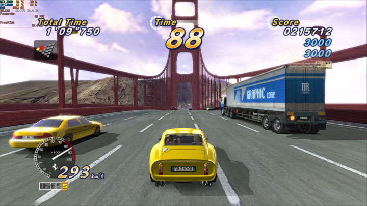 OutRun 2006: Coast 2 Coast mod OutRun2006Tweaks v.0.0.3 rc3