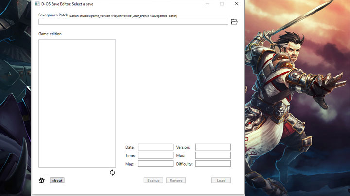 Divinity: Original Sin - Enhanced Edition mod D-OS-Save-Editor v.1.6.1 alpha preview