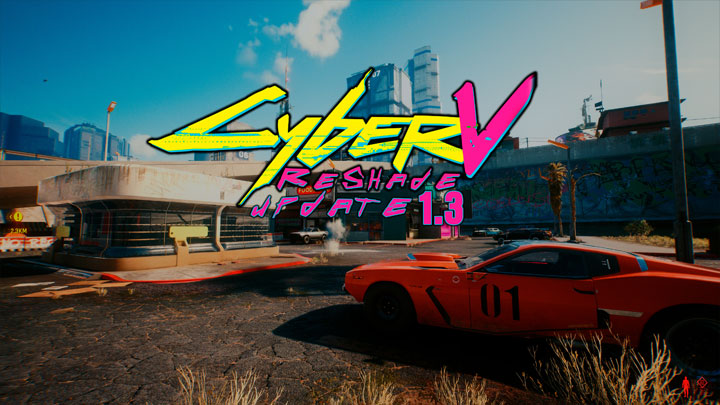 Cyberpunk 2077 mod CyberV ReShade v1.4