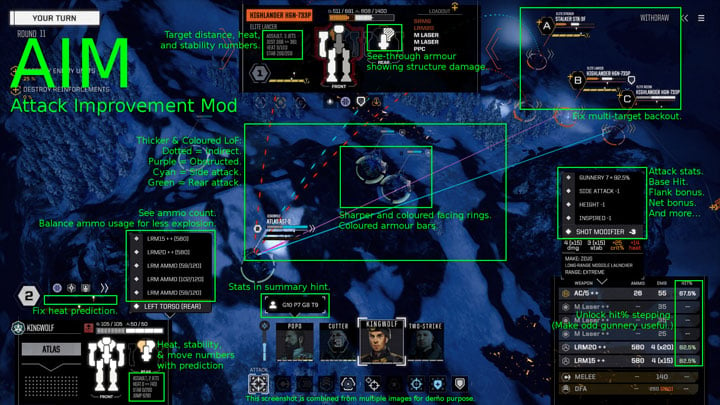 BattleTech mod AIM - Attack Improvement Mod v.3.1