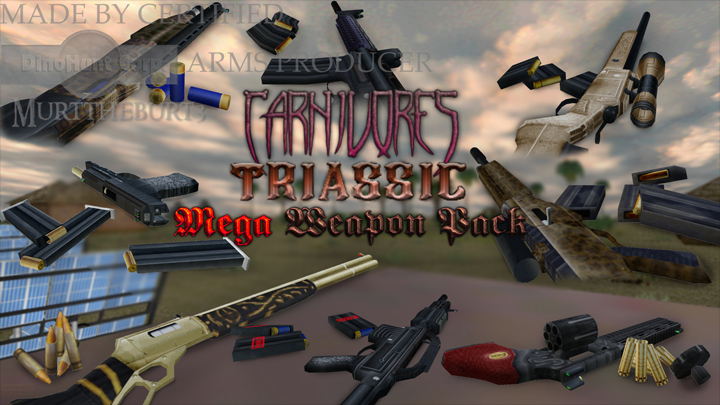 Carnivores 2 mod Carnivores Triassic Mega Weapon Pack v.4042020