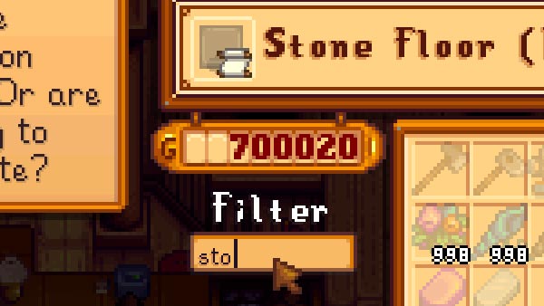 Stardew Valley mod Catalogue Filter v.0.1.0