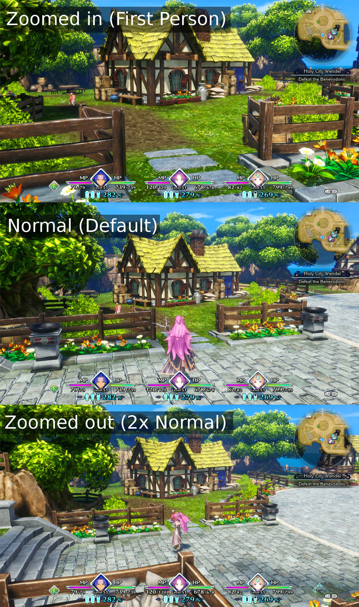 Trials of Mana mod Camera Zooms v.0.2