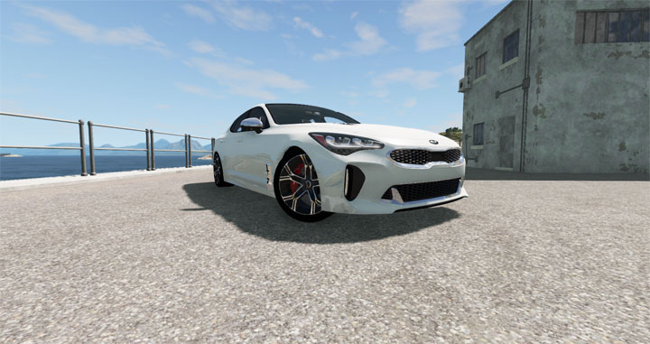 BeamNG.drive mod Kia Stinger GT v.1