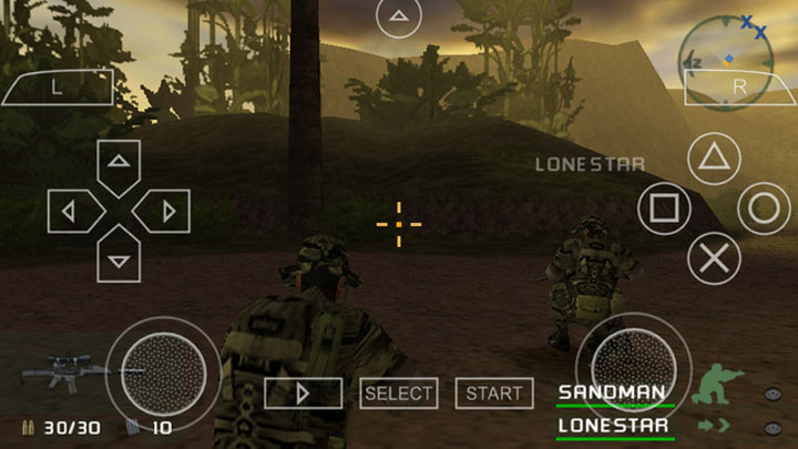 SOCOM: U.S. Navy SEALs Fireteam Bravo mod Fusion Mod [PPSSPP] v.31052024