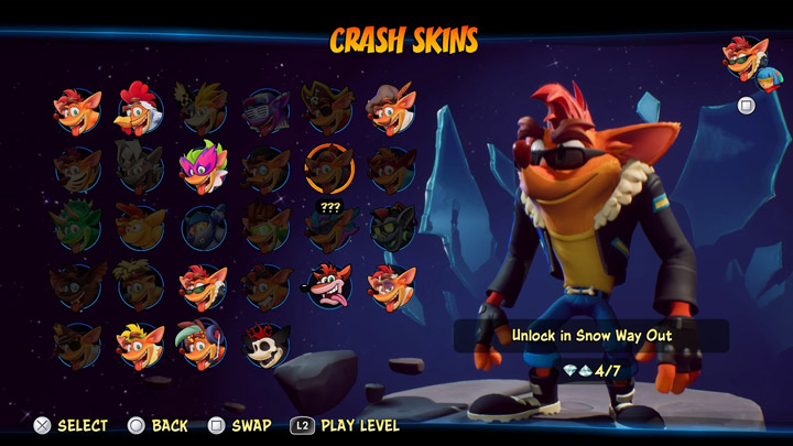 Crash Bandicoot 4: Najwyższy czas mod PS5 Dualsense Button Replacement for PS4 v.1.1