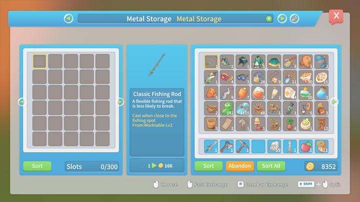 My Time at Portia mod Storage Size v.0.1.1