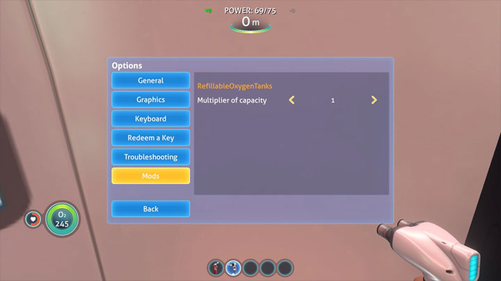 Subnautica: Below Zero mod Refillable Oxygen Tanks  BZ v.1.0.0