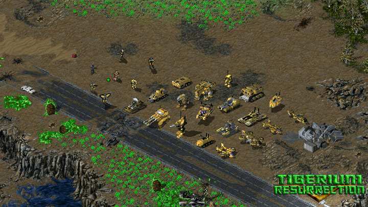 Command & Conquer: Tiberian Sun mod Tiberium Resurrection v.5.0