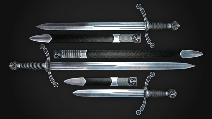 The Elder Scrolls V: Skyrim mod Belsky Swords v.1