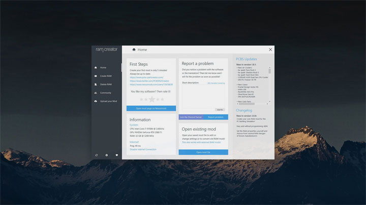 PC Building Simulator mod PCBS RAM Creator v.3.1.3