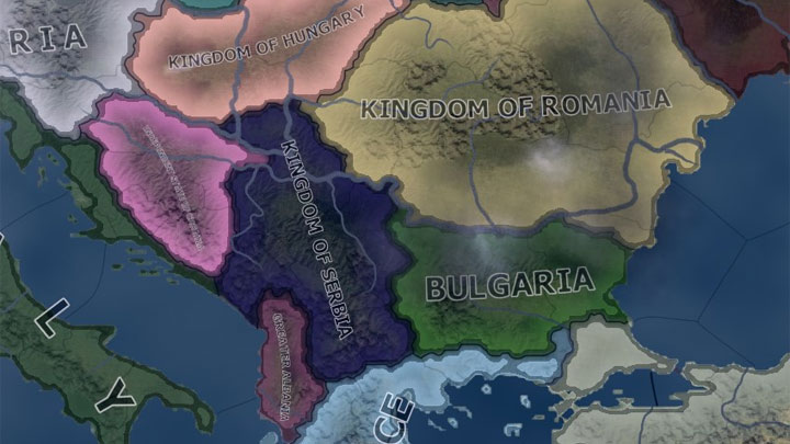 Hearts of Iron IV mod Great Serbian War Mod v.1.0