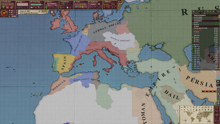 Victoria II: Heart of Darkness mod Victoria II: Supernations Mod v.1.2.0