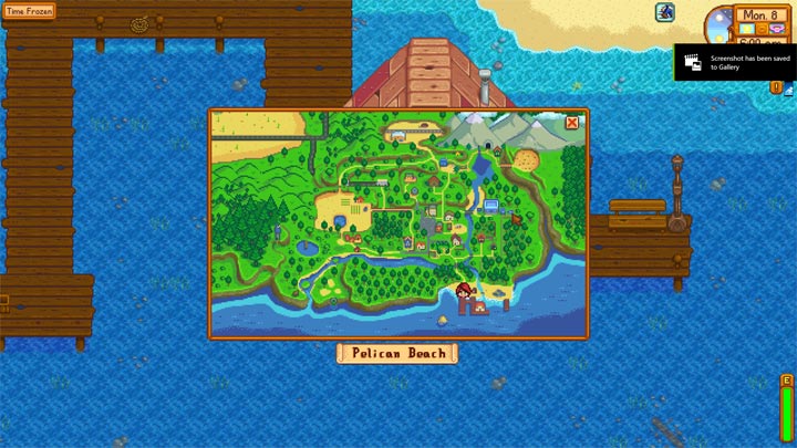 Stardew Valley mod Map Teleport v.0.2.3