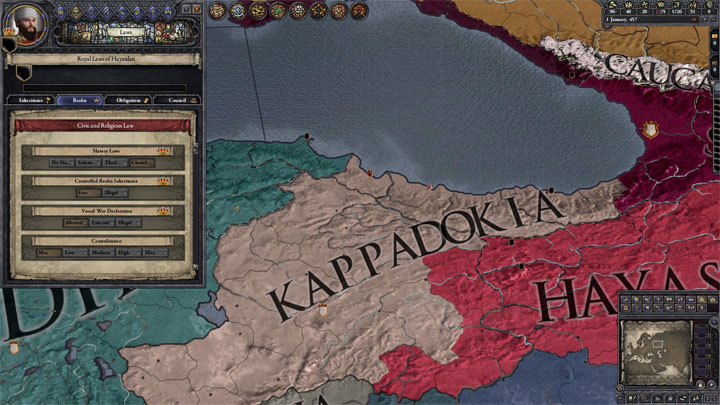 Crusader Kings II: Mroczne Wieki mod Diadochi Kings v.0.10