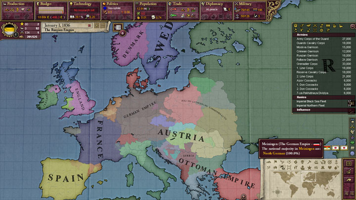 Victoria II: Heart of Darkness mod Catherine Era Mod v.1.6