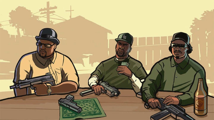 Grand Theft Auto: San Andreas mod San Andreas PS2 Loadscreen v.2.1