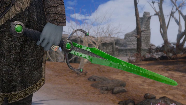 The Elder Scrolls V: Skyrim mod Mage Glass Sword v.1