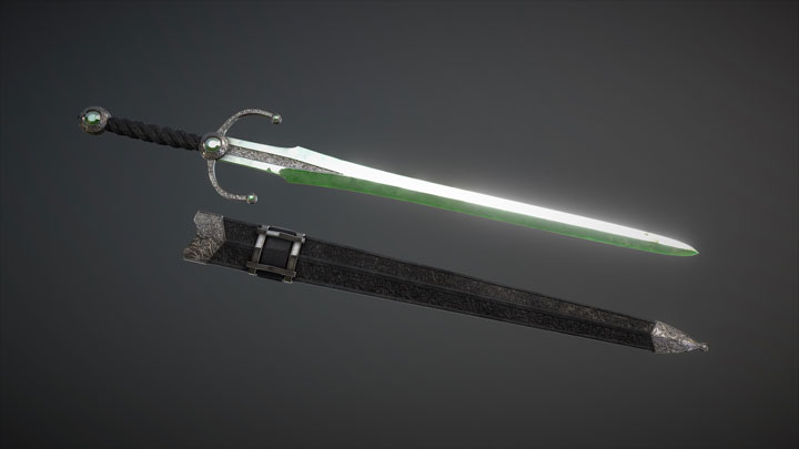 The Elder Scrolls V: Skyrim mod Mage Glass Sword v.1