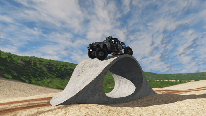 BeamNG.drive mod OffRoadArena v.0.21