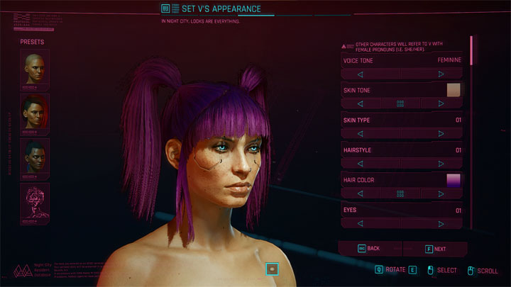 Cyberpunk 2077 mod Us Cracks Pigtails for FemV v.1.0