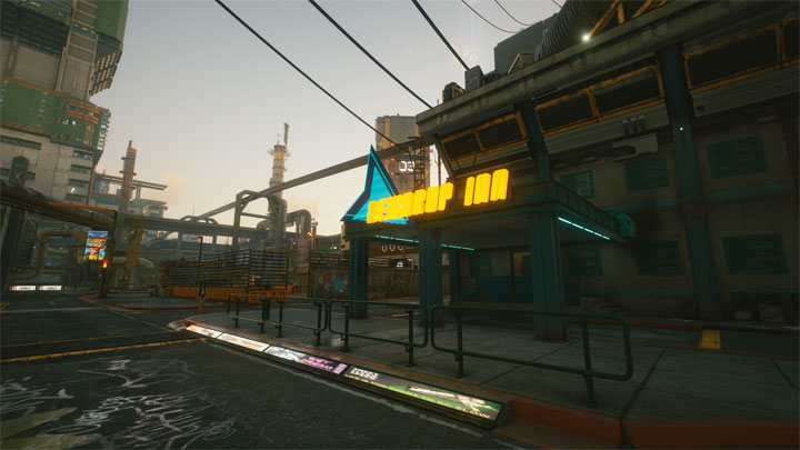 Cyberpunk 2077 mod Dewdrop Inn Enhanced v.1.e3