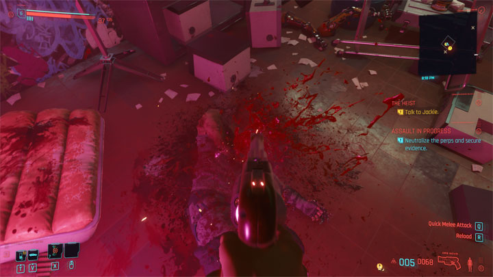 Cyberpunk 2077 mod 2077 More gore v.1.1