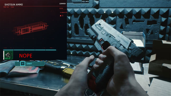 Cyberpunk 2077 mod Crafting Ammo Limit v.1.1