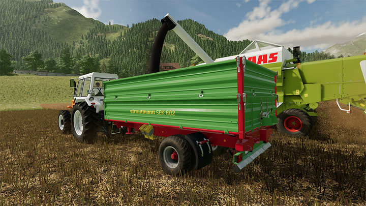 Farming Simulator 22 mod Strautmann SEK 802  (new trailer) v.1.0.0.0