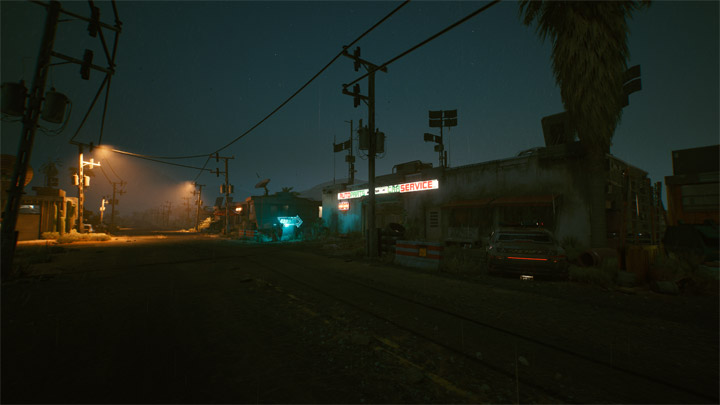 Cyberpunk 2077 mod South Californian Badlands – DLC v.1.0