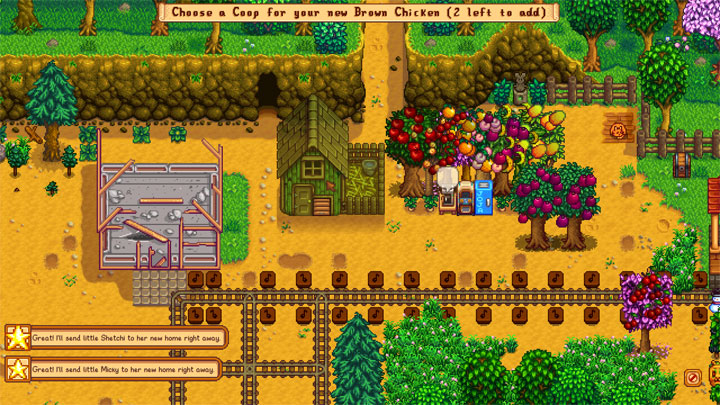 Stardew Valley mod Bulk Animal Purchase v.0.2.1