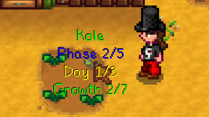 Stardew Valley mod Crop Growth Info v.0.1.0