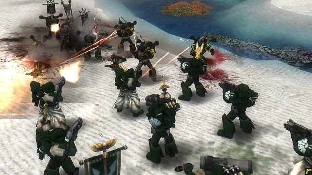 Warhammer 40,000: Dawn of War - Soulstorm mod Dark Angels: - Repent! For tomorrow you die! v.2.30.00