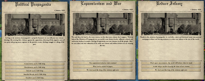 Victoria II: Heart of Darkness mod Ministry of Propaganda v.2.0