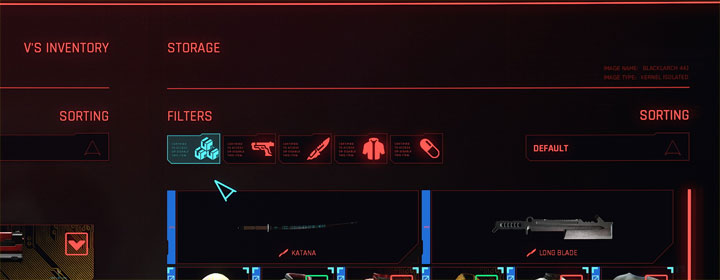 Cyberpunk 2077 mod Vendor and Stash Bugfixes v.1.0