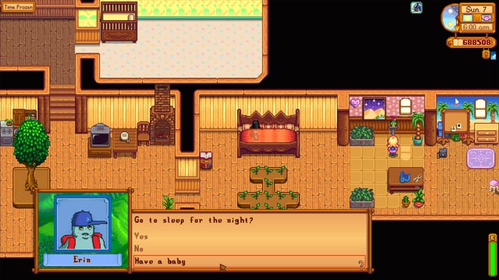 Stardew Valley mod Planned Parenthood v.0.1.1