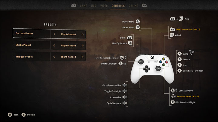 Dying Light 2 mod Swap Button A and RB for Gamepad v.1.0