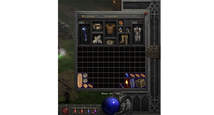 Diablo II: Resurrected mod Expanded Inventory (13x8) for D2RMM v.1.3