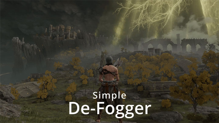 Elden Ring mod Simple De-Fogger v.1.0