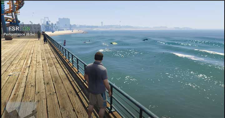 Grand Theft Auto V mod GTA5_FSR (FidelityFX Super Resolution 1.0)