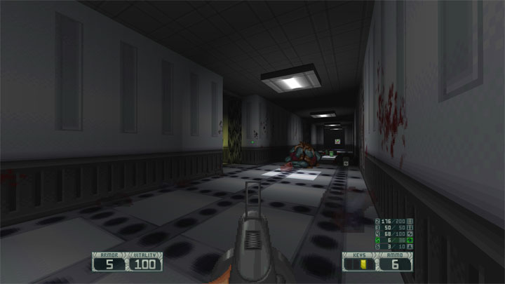 Doom II: Hell on Earth gra Project Osiris - Alien Breed 3D v.0.1