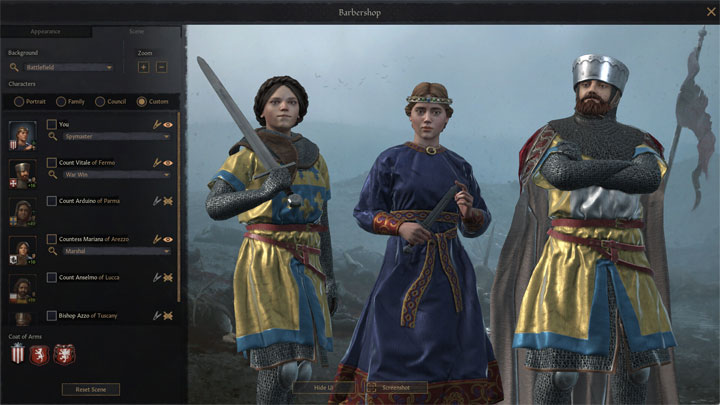 Crusader Kings II: Mroczne Wieki mod Cheat Table (CT for Cheat Engine) v.1.9.0.4