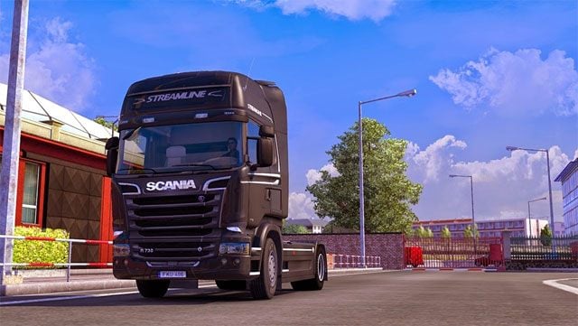 Euro Truck Simulator 2 GAME MOD Real Environment Dimension + Halogen Lights  - download
